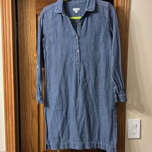 J. Jill Blue Midi Dress